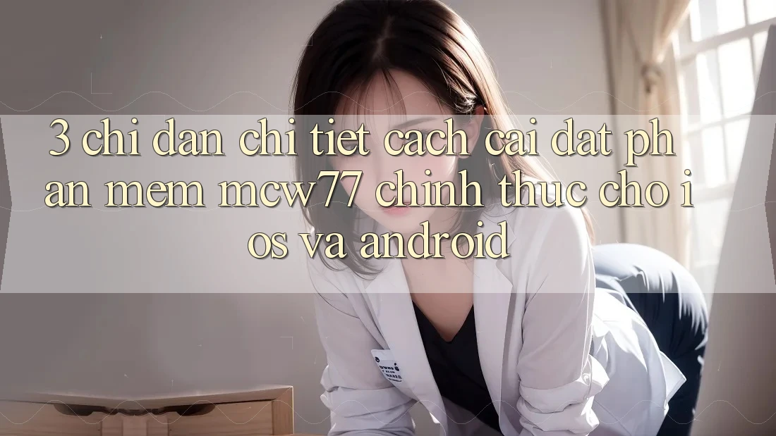3. Chỉ dẫn Chi Tiết Cách Cài đặt Phần mềm MCW77 Chính Thức Cho iOS và Android 3. Chỉ dẫn Chi Tiết Cách Cài đặt Phần mềm MCW77 Chính Thức Cho iOS và Android