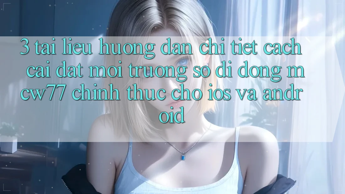3. Tài liệu hướng dẫn Chi Tiết Cách Cài đặt Môi trường số di động MCW77 Chính Thức Cho iOS và Android 3. Tài liệu hướng dẫn Chi Tiết Cách Cài đặt Môi trường số di động MCW77 Chính Thức Cho iOS và Android