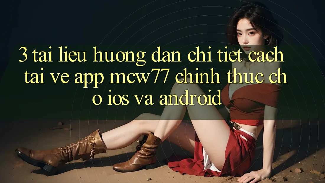 3. Tài liệu hướng dẫn Chi Tiết Cách Tải về App MCW77 Chính Thức Cho iOS và Android 3. Tài liệu hướng dẫn Chi Tiết Cách Tải về App MCW77 Chính Thức Cho iOS và Android