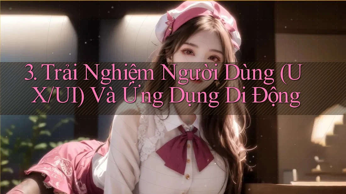 3. Trải Nghiệm Người Dùng (UX/UI) Và Ứng Dụng Di Động