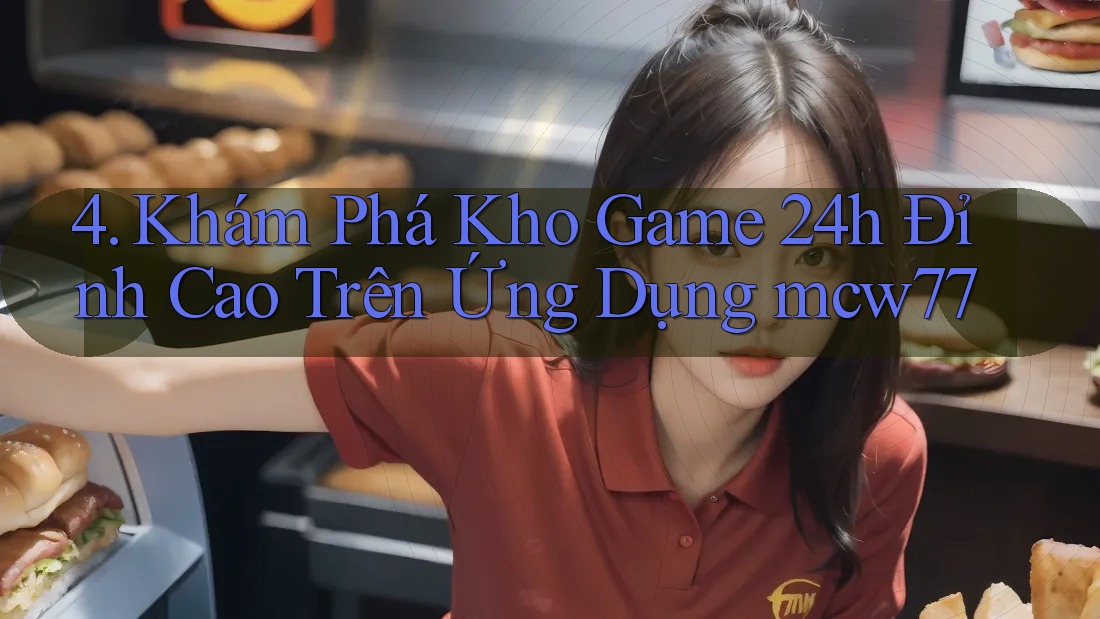 4. Khám Phá Kho Game 24h Đỉnh Cao Trên Ứng Dụng mcw77 4. Khám Phá Kho Game 24h Đỉnh Cao Trên Ứng Dụng mcw77