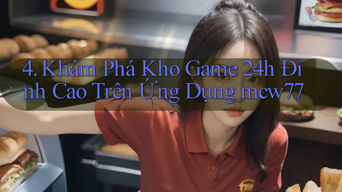 4. Khám Phá Kho Game 24h Đỉnh Cao Trên Ứng Dụng mcw77