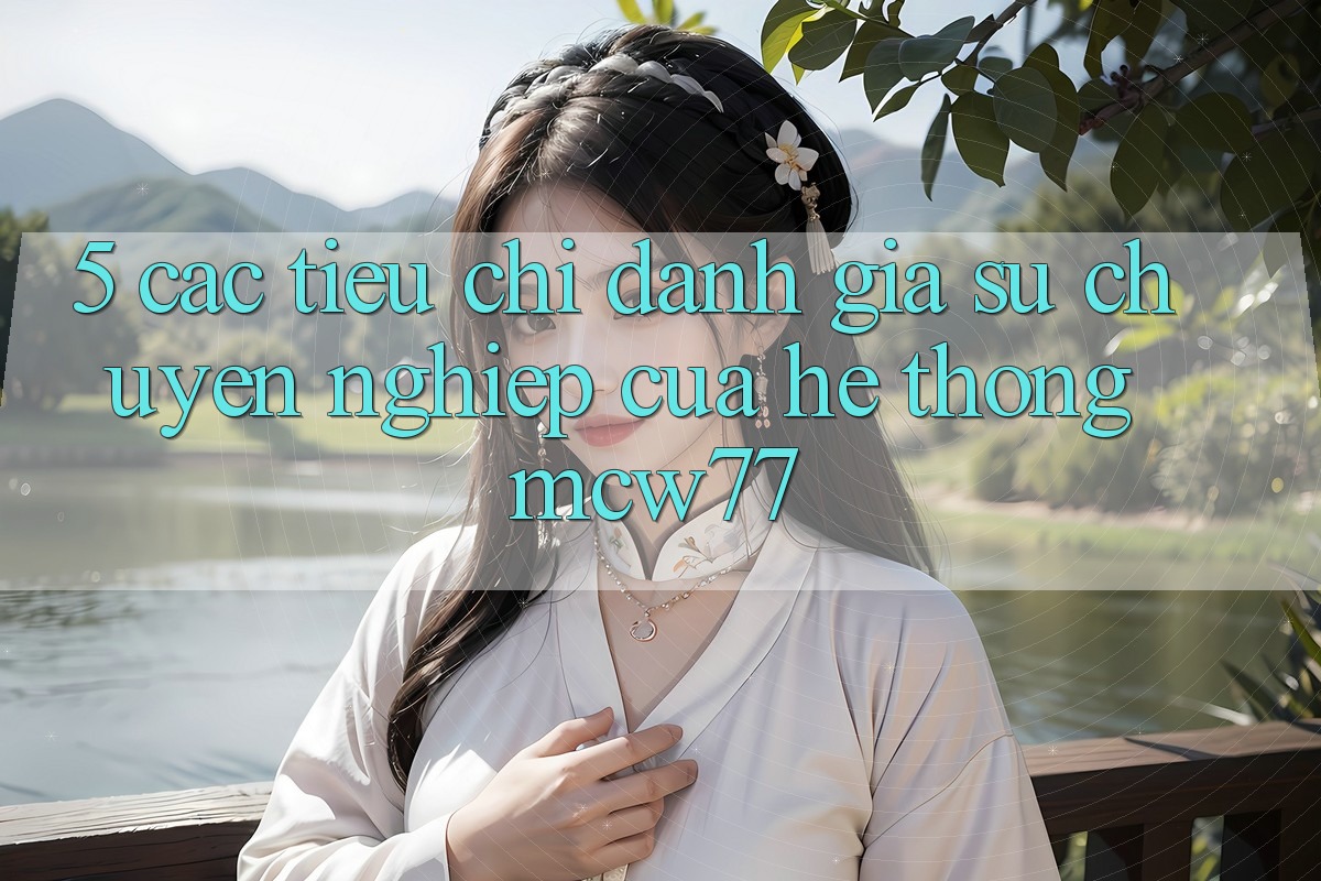 5. Các Tiêu Chí Đánh Giá Sự Chuyên nghiệp Của Hệ thống MCW77