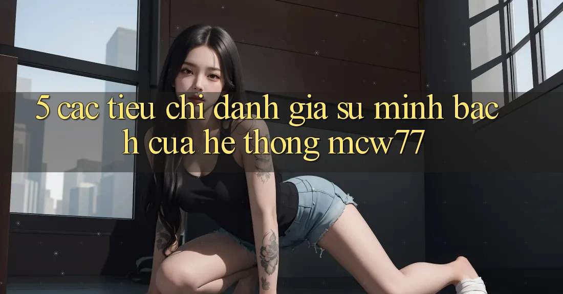 5. Các Tiêu Chí Đánh Giá Sự Minh bạch Của Hệ thống MCW77