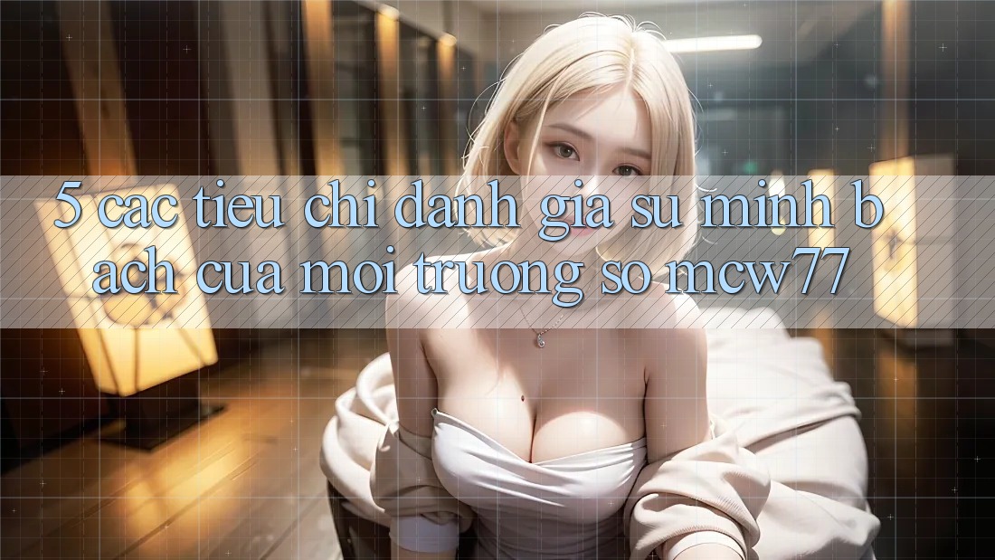 5. Các Tiêu Chí Đánh Giá Sự Minh bạch Của Môi trường số MCW77
