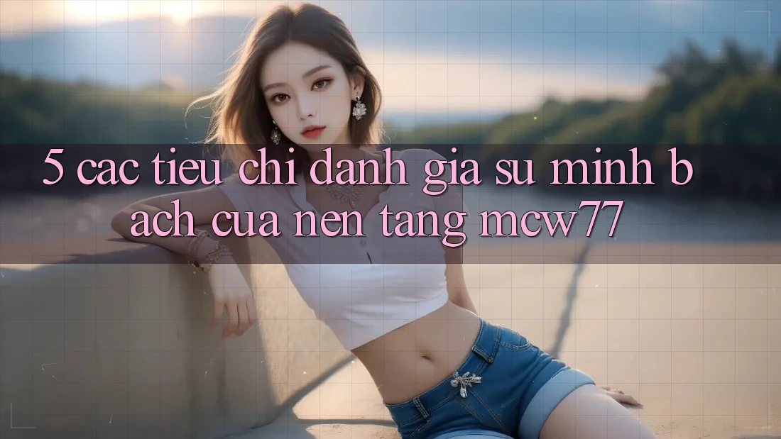 5. Các Tiêu Chí Đánh Giá Sự Minh bạch Của Nền Tảng MCW77
