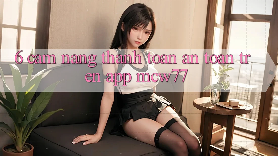 6. Cẩm nang Thanh toán An Toàn Trên App MCW77