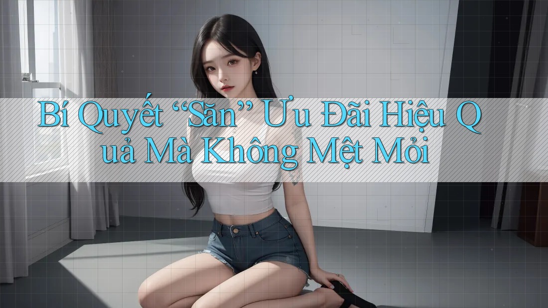 Bí Quyết “Săn” Ưu Đãi Hiệu Quả Mà Không Mệt Mỏi Bí Quyết “Săn” Ưu Đãi Hiệu Quả Mà Không Mệt Mỏi