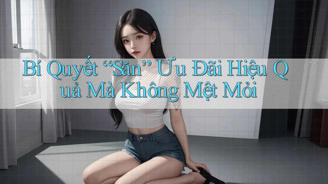 Bí Quyết “Săn” Ưu Đãi Hiệu Quả Mà Không Mệt Mỏi Bí Quyết “Săn” Ưu Đãi Hiệu Quả Mà Không Mệt Mỏi
