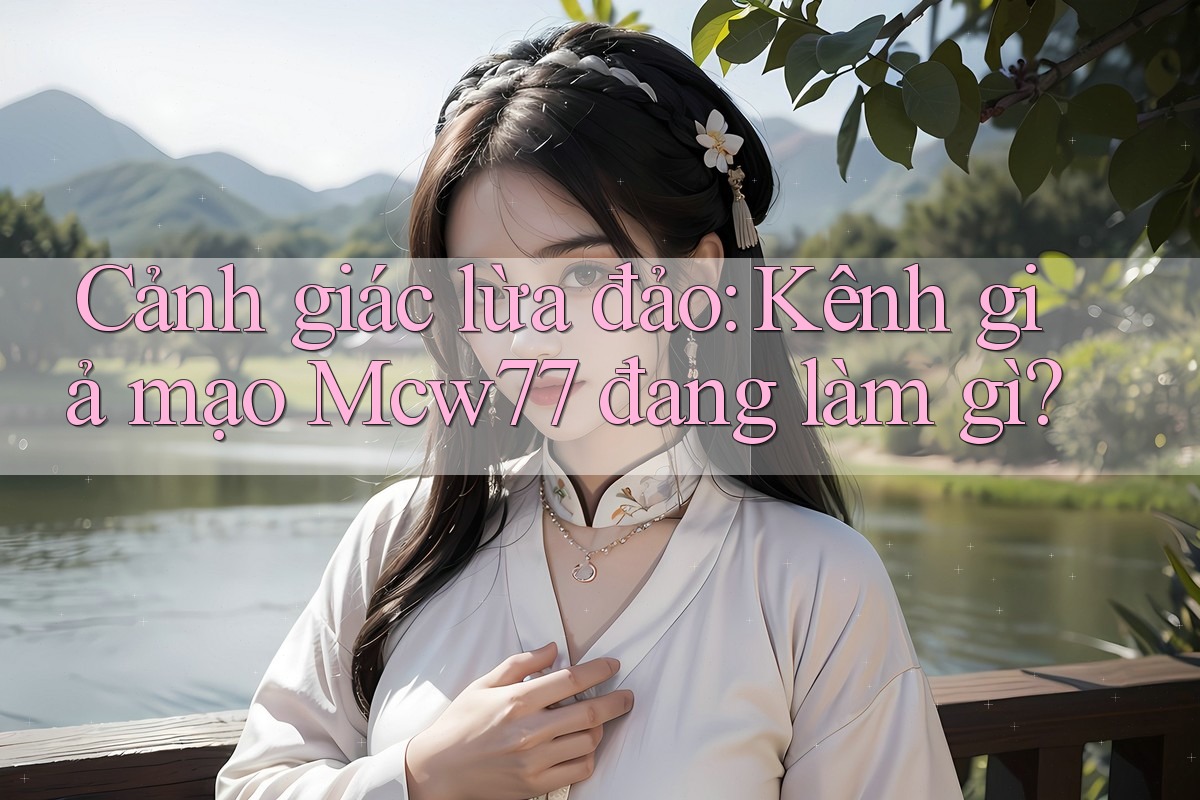 Cảnh giác lừa đảo: Kênh giả mạo Mcw77 đang làm gì?