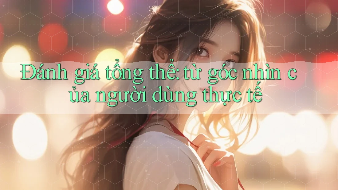 Đánh giá tổng thể từ góc nhìn của người dùng thực tế