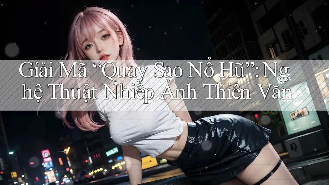 Giải Mã “Quay Sao Nổ Hũ”: Nghệ Thuật Nhiếp Ảnh Thiên Văn