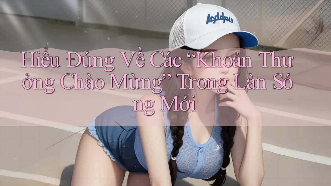 Hiểu Đúng Về Các “Khoản Thưởng Chào Mừng” Trong Làn Sóng Mới Hiểu Đúng Về Các “Khoản Thưởng Chào Mừng” Trong Làn Sóng Mới