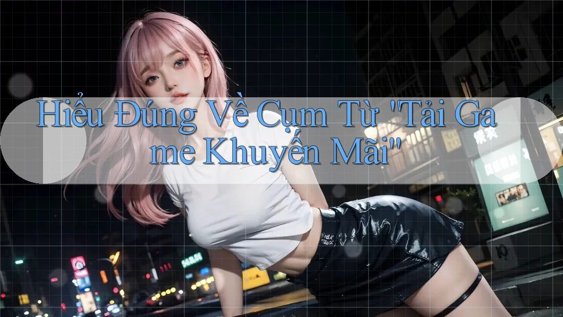 Hiểu Đúng Về Cụm Từ “Tải Game Khuyến Mãi” Hiểu Đúng Về Cụm Từ “Tải Game Khuyến Mãi”