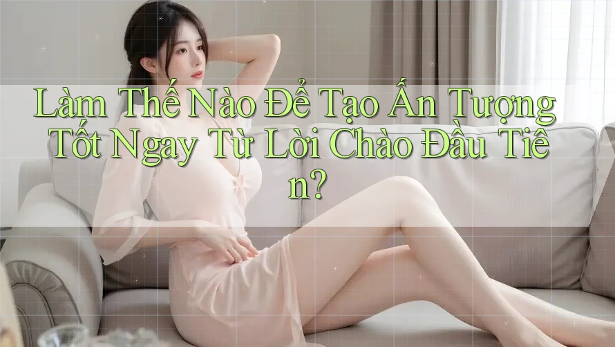 Làm Thế Nào Để Tạo Ấn Tượng Tốt Ngay Từ Lời Chào Đầu Tiên?