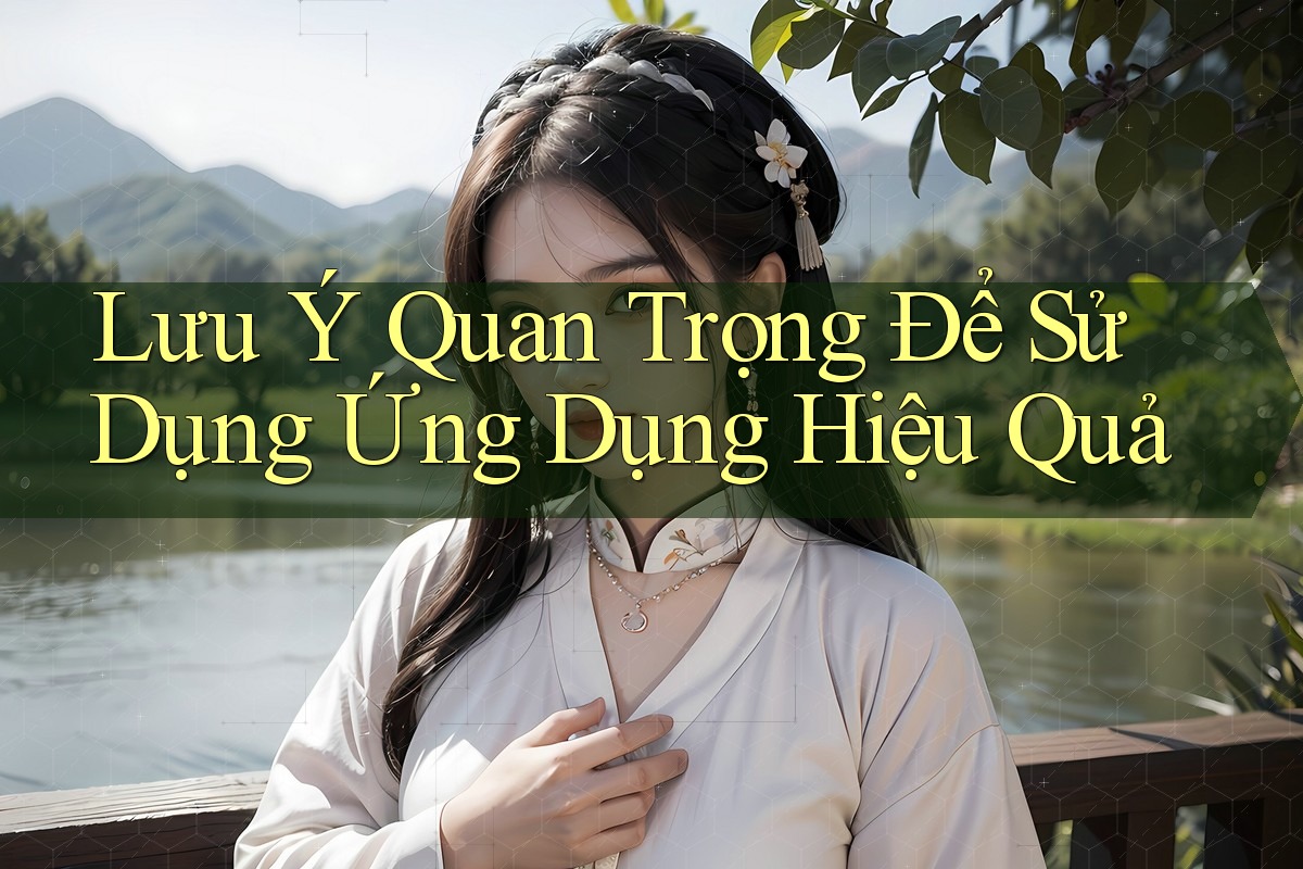 Lưu Ý Quan Trọng Để Sử Dụng Ứng Dụng Hiệu Quả Lưu Ý Quan Trọng Để Sử Dụng Ứng Dụng Hiệu Quả