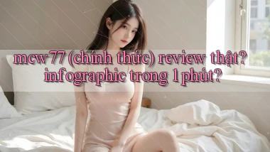 mcw77 (chính thức) review thật infographic trong 1 phút