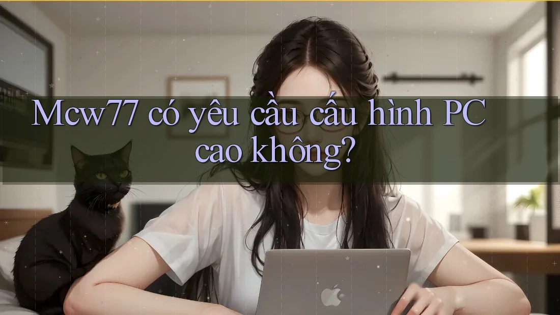 Mcw77 có yêu cầu cấu hình PC cao không? Mcw77 có yêu cầu cấu hình PC cao không?