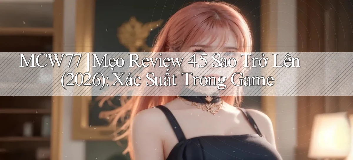 mcw77 mẹo review 4.5 sao trở lên (2026) xác suất trong game