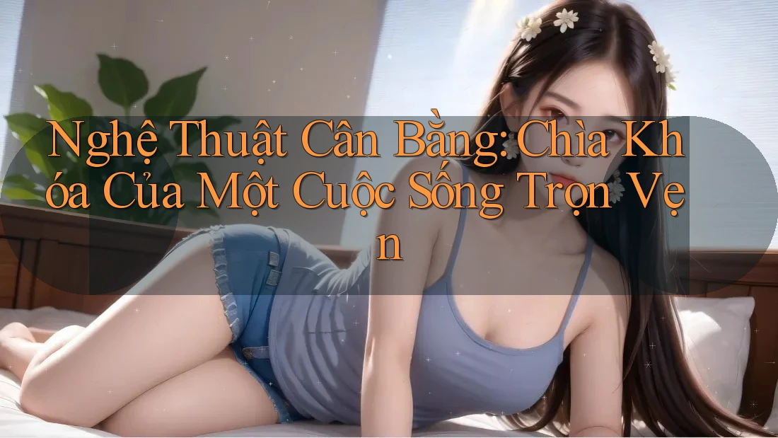 Nghệ Thuật Cân Bằng: Chìa Khóa Của Một Cuộc Sống Trọn Vẹn Nghệ Thuật Cân Bằng: Chìa Khóa Của Một Cuộc Sống Trọn Vẹn
