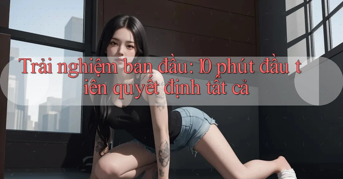 Trải nghiệm ban đầu: 10 phút đầu tiên quyết định tất cả