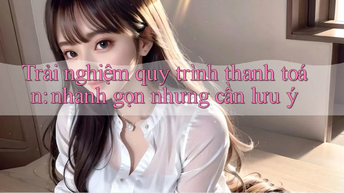 Trải nghiệm quy trình thanh toán: nhanh gọn nhưng cần lưu ý