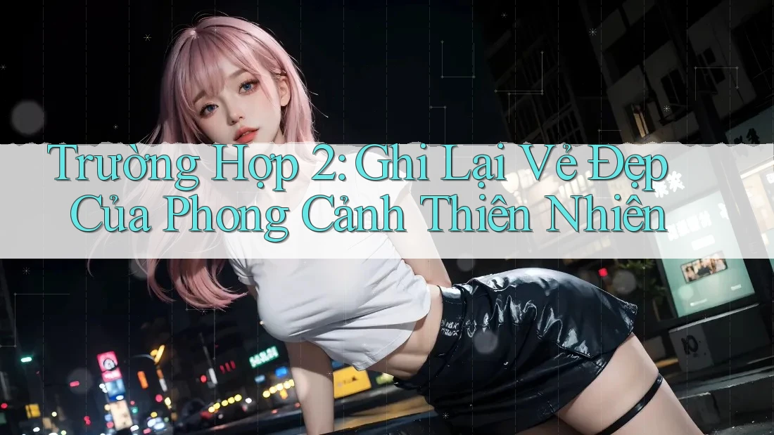 Trường Hợp 2: Ghi Lại Vẻ Đẹp Của Phong Cảnh Thiên Nhiên Trường Hợp 2: Ghi Lại Vẻ Đẹp Của Phong Cảnh Thiên Nhiên