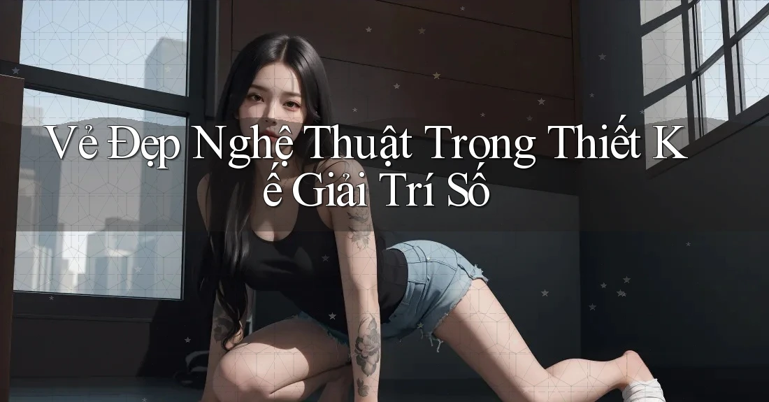 Vẻ Đẹp Nghệ Thuật Trong Thiết Kế Giải Trí Số